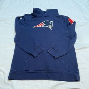 New England Patriots NFL pro line womens navy blue sweatshirt size XL